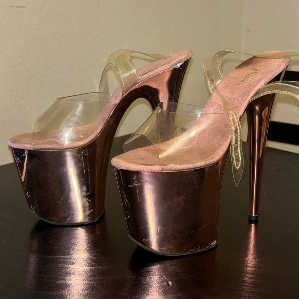 Used size Us 11 Flamingo Pleaser heels